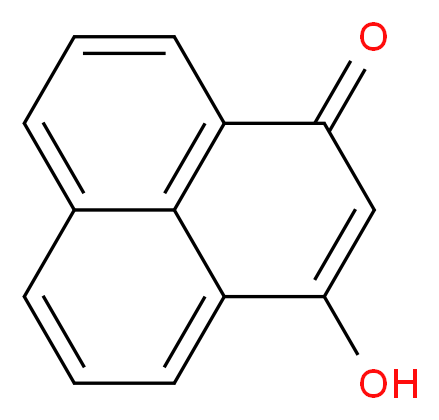 3-羟基-1H-萘嵌苯-1-酮_分子结构_CAS_5472-84-4)