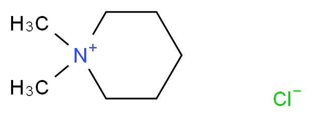 1,1-dimethylpiperidin-1-ium chloride_分子结构_CAS_24307-26-4