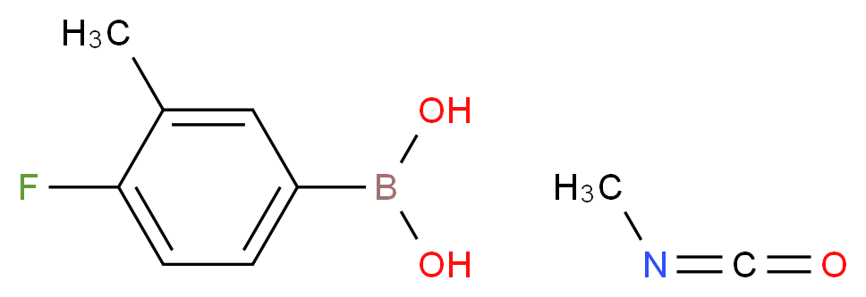 3-二甲基氨甲酰基-4-氟苯硼酸_分子结构_CAS_874219-27-9)