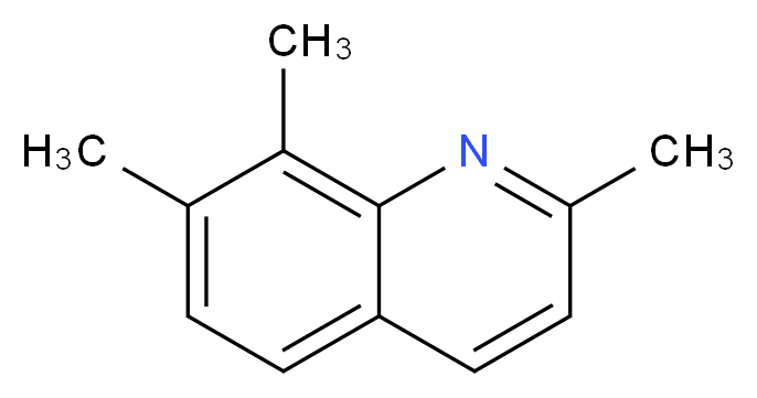 2,7,8-TRIMETHYLQUINOLINE_分子结构_CAS_102871-68-1)