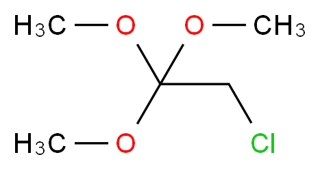 2-chloro-1,1,1-trimethoxyethane_分子结构_CAS_)