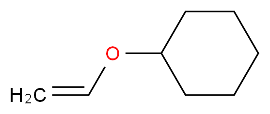 环己基乙烯基醚_分子结构_CAS_2182-55-0)