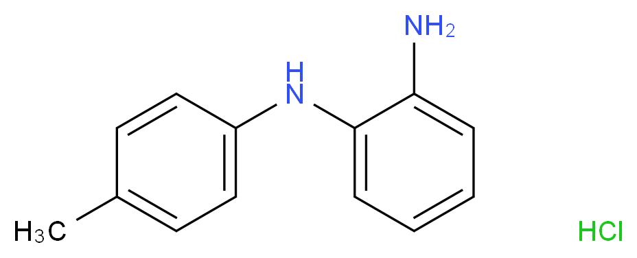 1-N-(4-methylphenyl)benzene-1,2-diamine hydrochloride_分子结构_CAS_91806-09-6