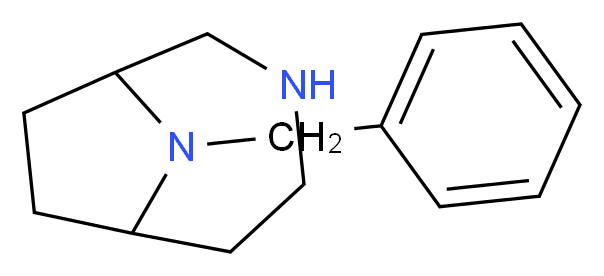 9-benzyl-3,9-diazabicyclo[4.2.1]nonane_分子结构_CAS_)