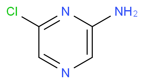 2-Amino-6-Chloropyrazine_分子结构_CAS_33332-28-4)