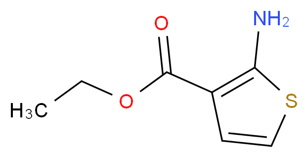 Ethyl 2-Aminothiophene-3-carboxylate_分子结构_CAS_31891-06-2)