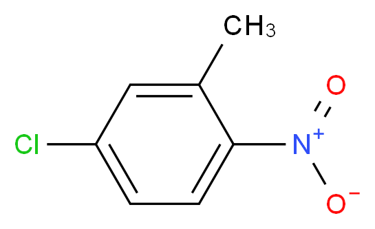 4-chloro-2-methyl-1-nitrobenzene_分子结构_CAS_5367-28-2