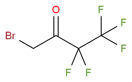 1-bromo-3,3,4,4,4-pentafluorobutan-2-one_分子结构_CAS_92737-01-4