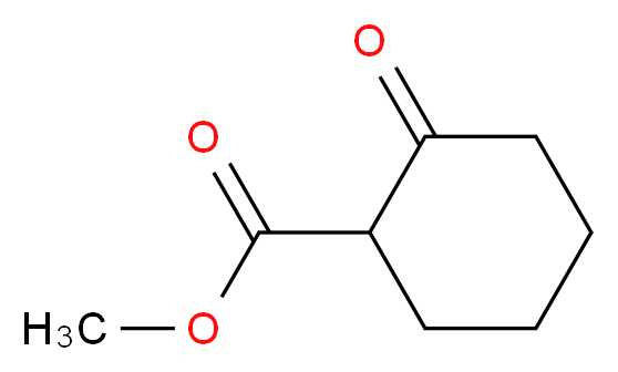 Methyl 2-Oxocyclohexanecarboxylate_分子结构_CAS_41302-34-5)