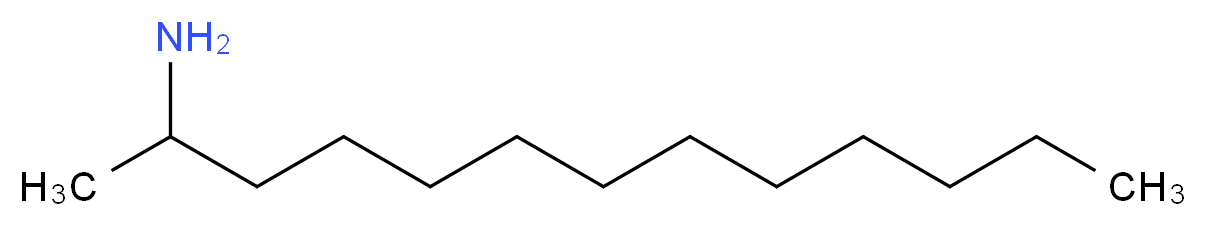 tridecan-2-amine_分子结构_CAS_13205-57-7