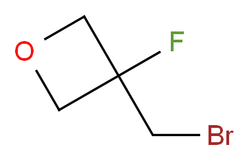 3-(Bromomethyl)-3-fluorooxetane_分子结构_CAS_865451-86-1)