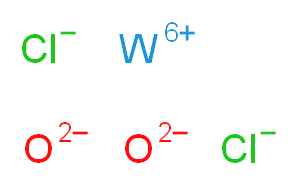 tungsten(6+) ion dichloride dioxidandiide_分子结构_CAS_13520-76-8