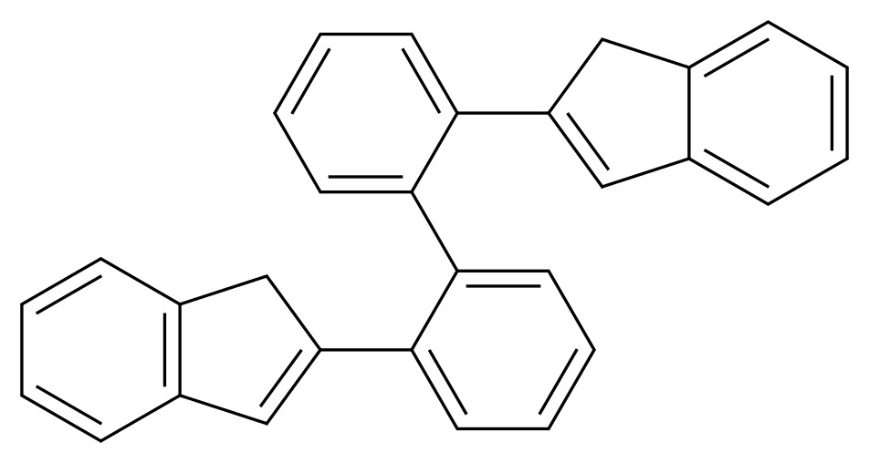 2,2'-Bis(2-indenyl) biphenyl_分子结构_CAS_152952-99-3)