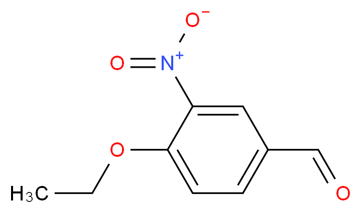 4-ethoxy-3-nitrobenzaldehyde_分子结构_CAS_132390-61-5