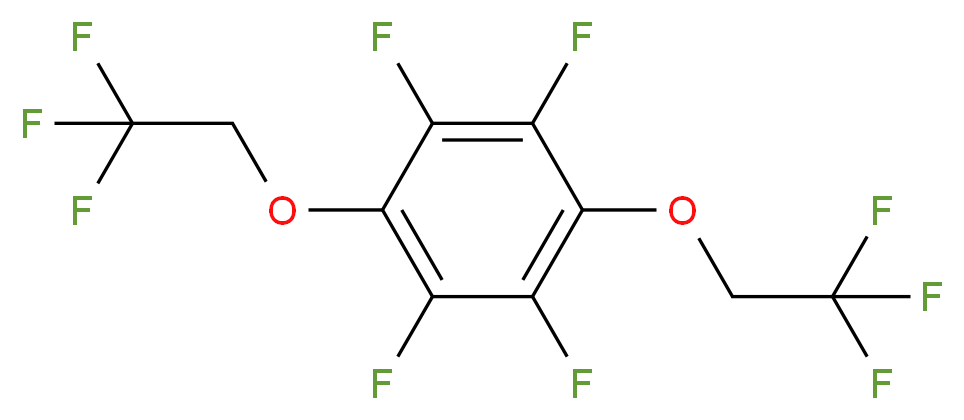 1,4-Bis(2,2,2-trifluoroethoxy)tetrafluorobenzene_分子结构_CAS_6715-31-7)