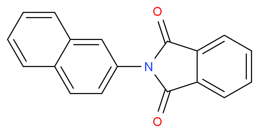 N-(&beta;-NAPHTHYL)PHTHALIMIDE_分子结构_CAS_5324-19-6)