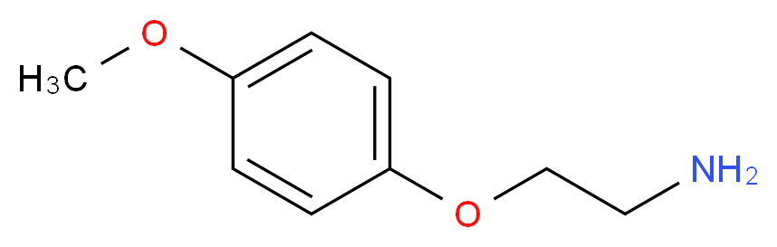 2-(4-methoxyphenoxy)ethanamine_分子结构_CAS_50800-92-5)