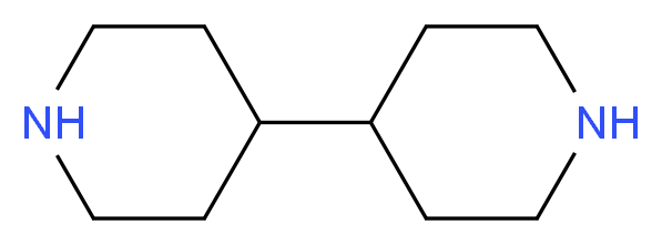 4-(piperidin-4-yl)piperidine_分子结构_CAS_15336-72-8