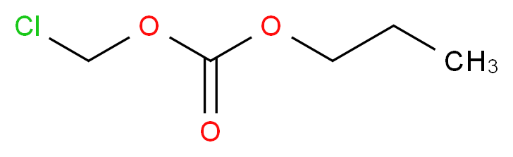 Chloromethyl Propyl Carbonate_分子结构_CAS_)