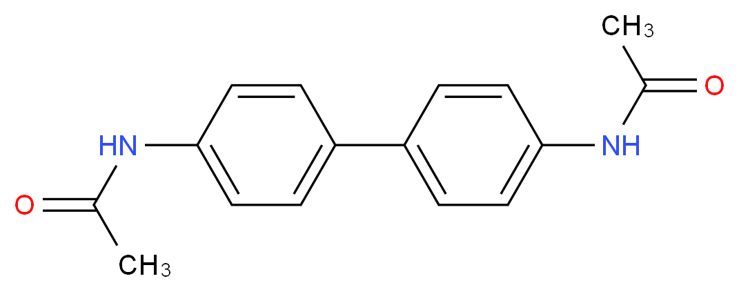 N,N'-DIACETYL BENZIDINE_分子结构_CAS_613-35-4)