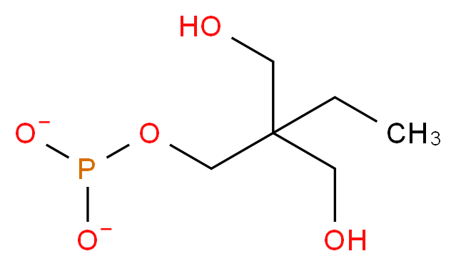 Trimethylolpropane phosphite_分子结构_CAS_824-11-3)