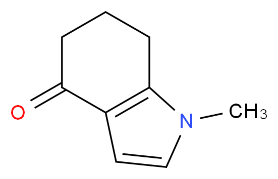 1-Methyl-6,7-dihydro-1H-indol-4(5H)-one_分子结构_CAS_51471-08-0)