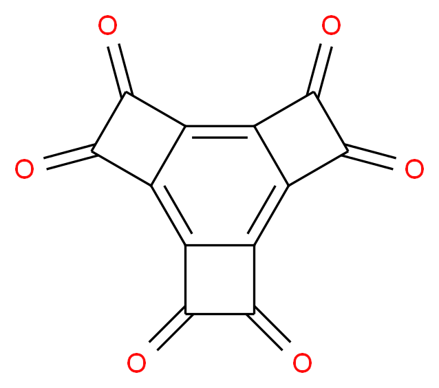 Hexaoxotricyclobutabenzene_分子结构_CAS_144191-88-8)