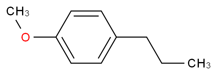 4-n-PROPYLANISOLE_分子结构_CAS_104-45-0)