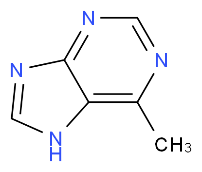 6-methyl-7H-purine_分子结构_CAS_2004-03-7