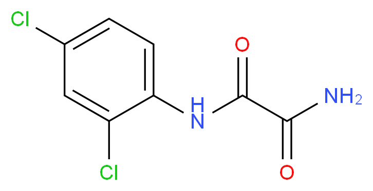 N~1~-(2,4-dichlorophenyl)ethanediamide_分子结构_CAS_17738-96-4)