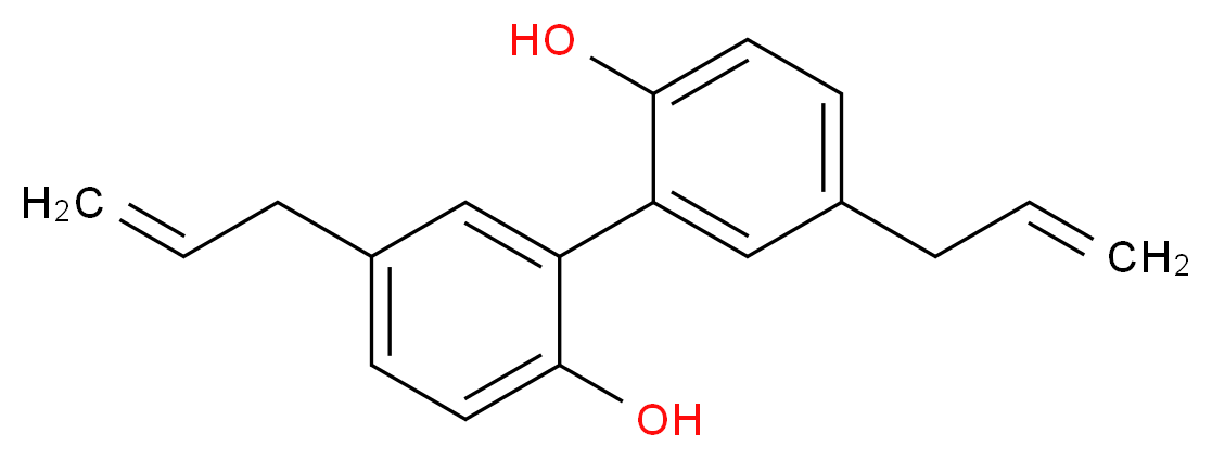 5,5'-Diallyl-[1,1'-biphenyl]-2,2'-diol_分子结构_CAS_)