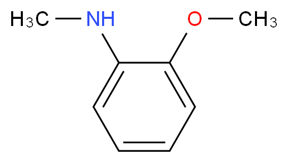 2-甲氧基-N-甲基苯胺_分子结构_CAS_10541-78-3)