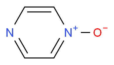 pyrazin-1-ium-1-olate_分子结构_CAS_2423-65-6