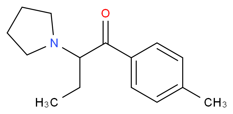 4'-Methyl-α-pyrrolidinobutiophenone_分子结构_CAS_)