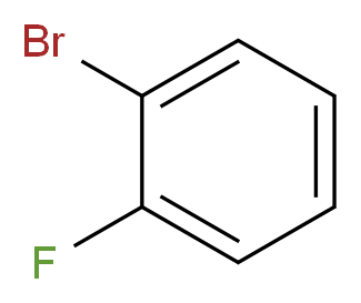 1-bromo-2-fluorobenzene_分子结构_CAS_1072-85-1