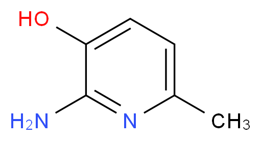 2-amino-6-methylpyridin-3-ol_分子结构_CAS_20348-16-7