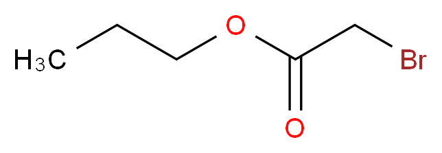 溴乙酸正丙酯_分子结构_CAS_35223-80-4)