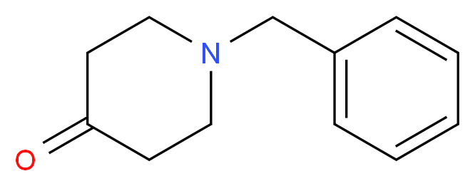 Benzylpiperidin-4-one_分子结构_CAS_3612-20-2)