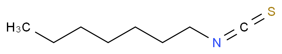 1-isothiocyanatoheptane_分子结构_CAS_4426-83-9