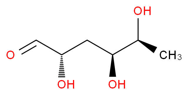 (2S,4S,5S)-2,4,5-trihydroxyhexanal_分子结构_CAS_4221-05-0