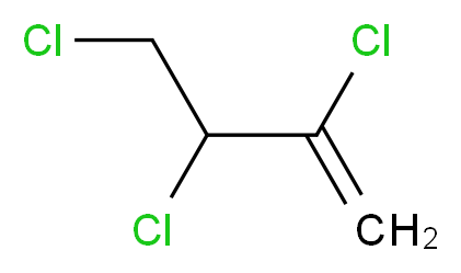 2,3,4-trichlorobut-1-ene_分子结构_CAS_142888-86-6