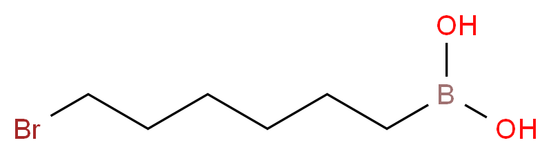 (6-bromohexyl)boronic acid_分子结构_CAS_148562-12-3