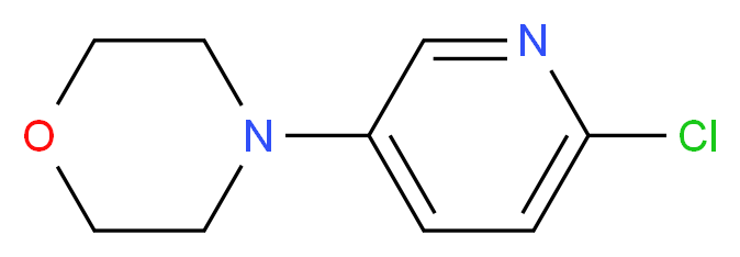 4-(6-Chloropyridin-3-yl)Morpholine_分子结构_CAS_633283-57-5)