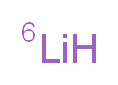 (<sup>6</sup>Li)lithium_分子结构_CAS_14258-72-1