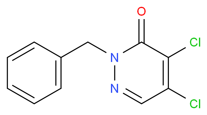 2-benzyl-4,5-dichloropyridazin-3(2H)-one_分子结构_CAS_41933-33-9)