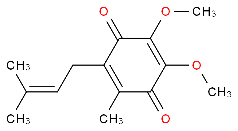 Coenzyme Q1_分子结构_CAS_727-81-1)