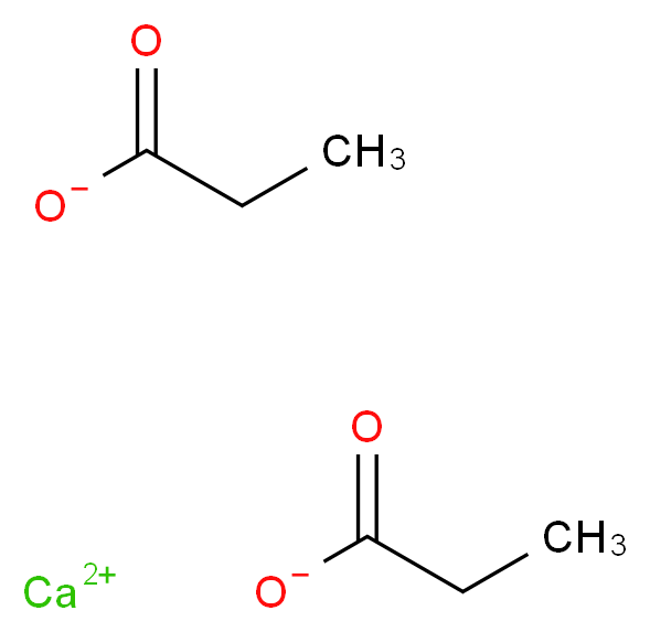 CALCIUM PROPIONATE_分子结构_CAS_4075-81-4)