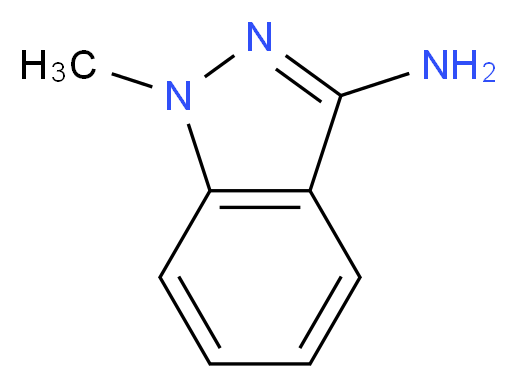 1-methyl-1H-indazol-3-amine_分子结构_CAS_60301-20-4
