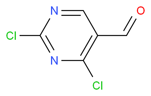 2,4-Dichloropyrimidine-5-carbaldehyde_分子结构_CAS_5305-40-8,871254-61-4)