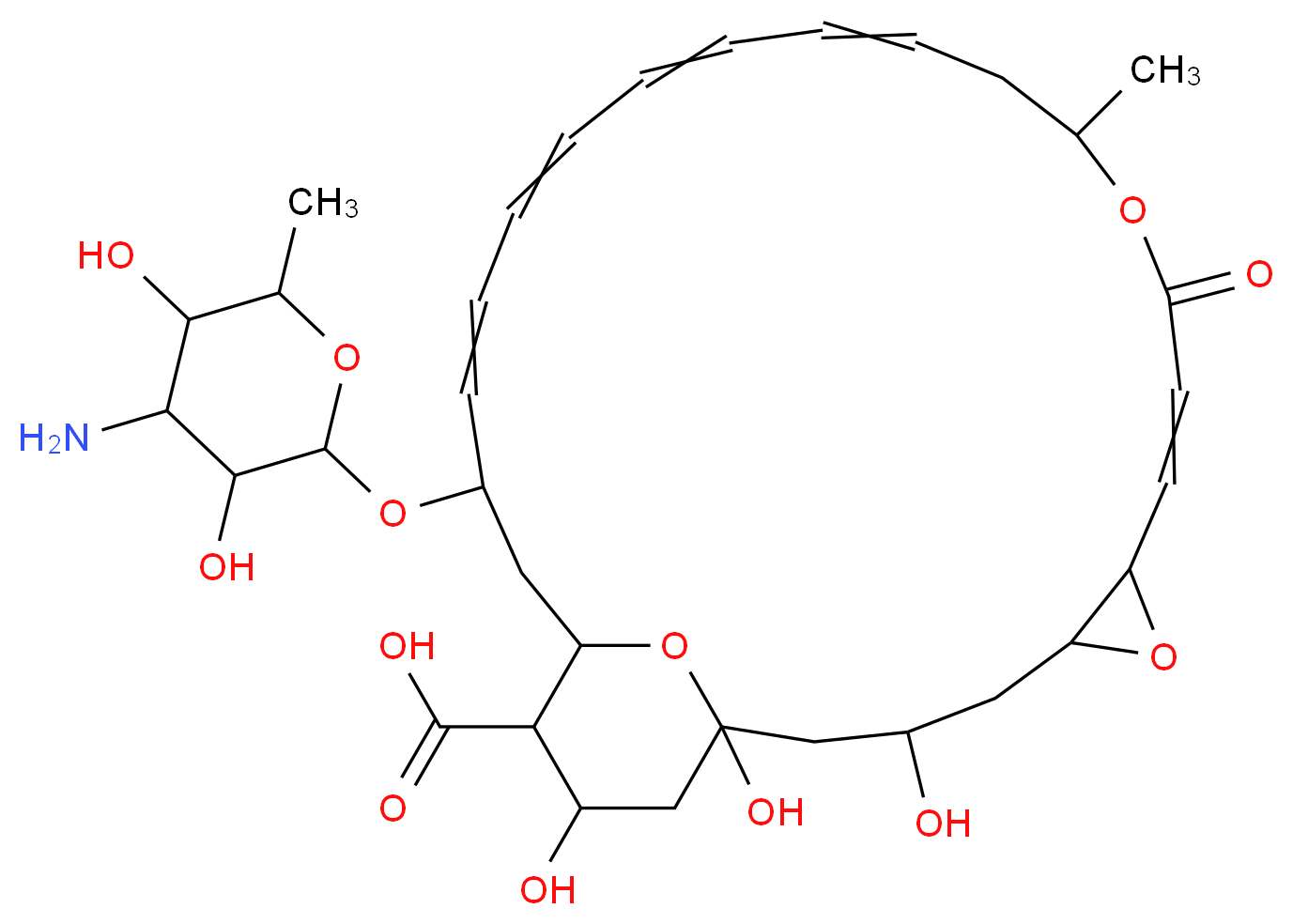 PIMARICIN 2.5% AQUEOUS SUSPENSION_分子结构_CAS_7681-93-8)